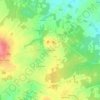 Chez Bourrier topographic map, elevation, terrain