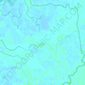 Guiwan topographic map, elevation, terrain