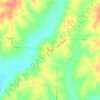 Matkins topographic map, elevation, terrain