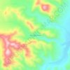 Azib n' Ait Hassine topographic map, elevation, terrain