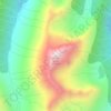 Mount Sloan topographic map, elevation, terrain
