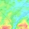 Les Gantelets topographic map, elevation, terrain