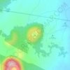 Yecahuazac topographic map, elevation, terrain