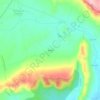 Rienda topographic map, elevation, terrain