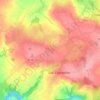 Courteilles topographic map, elevation, terrain