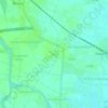 Melur topographic map, elevation, terrain