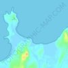 Shearwater Bay topographic map, elevation, terrain