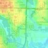 Shady Grove topographic map, elevation, terrain