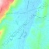 Flintstone topographic map, elevation, terrain