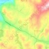 Slick Rock topographic map, elevation, terrain