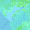 Cook topographic map, elevation, terrain