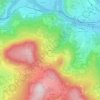 Sagnes topographic map, elevation, terrain