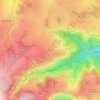 Le Pau topographic map, elevation, terrain
