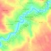 Alto da Boa Vista topographic map, elevation, terrain
