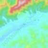 封家 topographic map, elevation, terrain