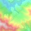 Grizzly Flat topographic map, elevation, terrain