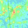 Mussuca topographic map, elevation, terrain