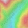Tajobum topographic map, elevation, terrain