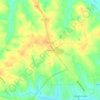 Mocksville topographic map, elevation, terrain