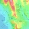 Glebe Hill topographic map, elevation, terrain