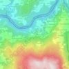 Ferreira topographic map, elevation, terrain