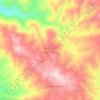 Mineral de la Luz (La Luz) topographic map, elevation, terrain