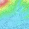 Le Bourg topographic map, elevation, terrain