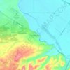 East Garrison topographic map, elevation, terrain