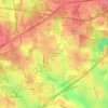 Morning Creek Estates topographic map, elevation, terrain