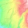 Tumanding topographic map, elevation, terrain