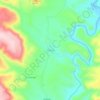 El Willy topographic map, elevation, terrain