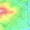 Brandon topographic map, elevation, terrain