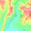 Whiteriver topographic map, elevation, terrain