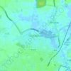 North Bersted topographic map, elevation, terrain