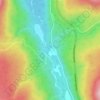 Kingsvale topographic map, elevation, terrain