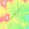 Maychew topographic map, elevation, terrain