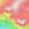 Murat-le-Quaire topographic map, elevation, terrain