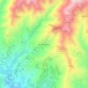 Barranco Ferrer topographic map, elevation, terrain