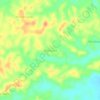 Wanaraya topographic map, elevation, terrain