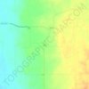 Jud topographic map, elevation, terrain