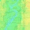 Lamont topographic map, elevation, terrain