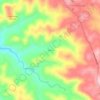 Piriri topographic map, elevation, terrain