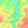 La Madelaine topographic map, elevation, terrain
