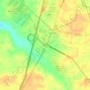 Mitchell topographic map, elevation, terrain