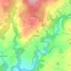 Harelaw topographic map, elevation, terrain