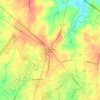 Devils Cross Roads topographic map, elevation, terrain