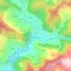 Patan topographic map, elevation, terrain