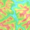 Bryan topographic map, elevation, terrain