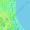 Indian River City topographic map, elevation, terrain