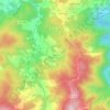 Crasto topographic map, elevation, terrain